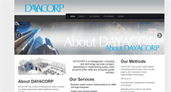 Desktop Screenshot of dayacorp.com