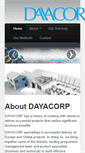 Mobile Screenshot of dayacorp.com